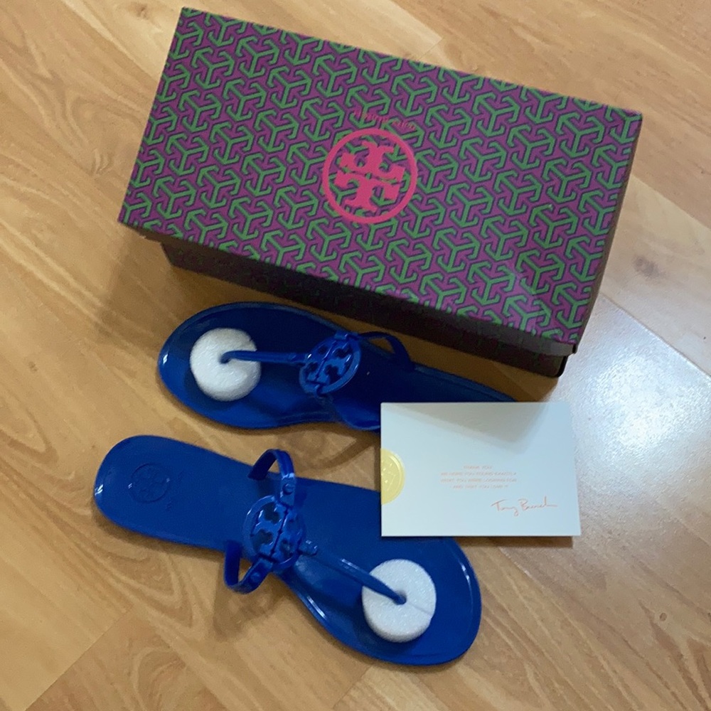NEW Women's Mini Miller Thong Sandals Bondi Blue